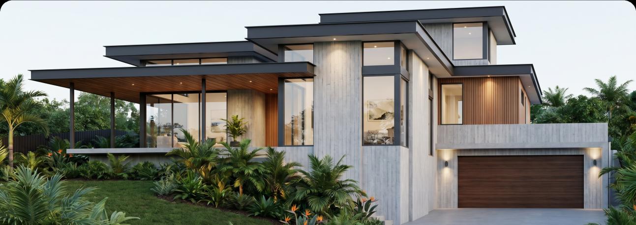 Family residence exterior concept